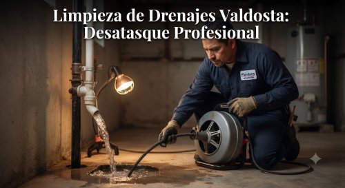 Limpieza de Drenajes Valdosta: Desatasque Profesional
