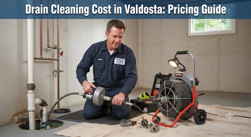 Drain Cleaning Cost in Valdosta: Pricing Guide
