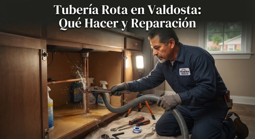 Tubería Rota en Valdosta: Qué Hacer y Reparación